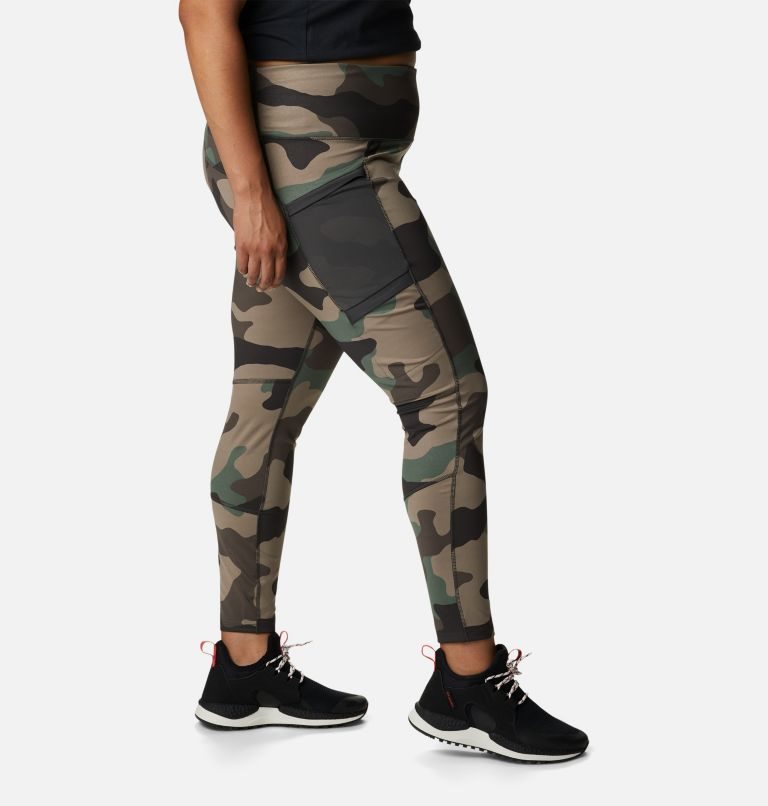 Women's Columbia Windgates II Leggings Camo | Plus Size CA-C5CA0